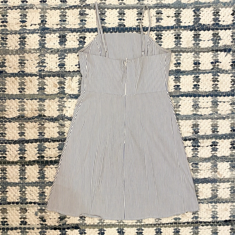 Urban outfitters blue and white stripe mini dress - Picture 3 of 4